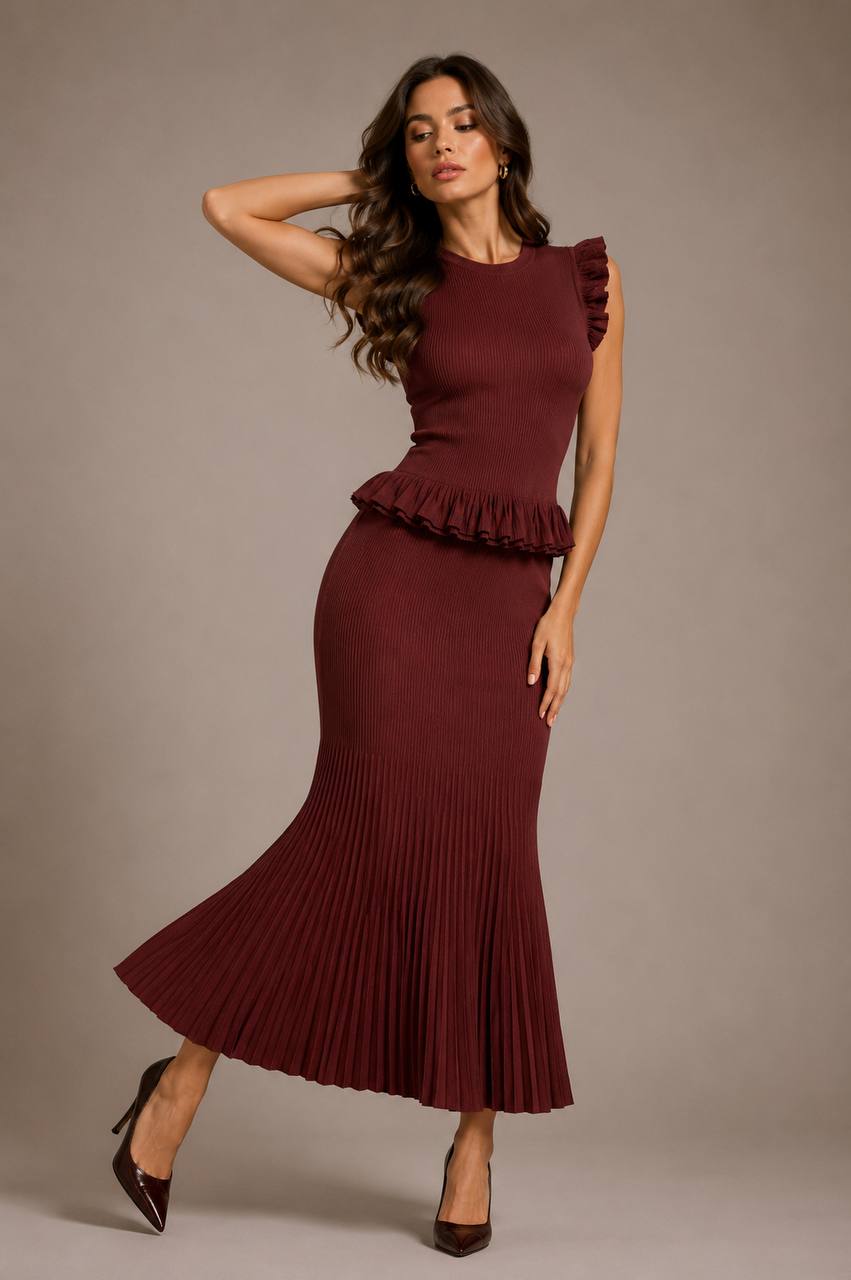 Seraphina Bordeaux Set