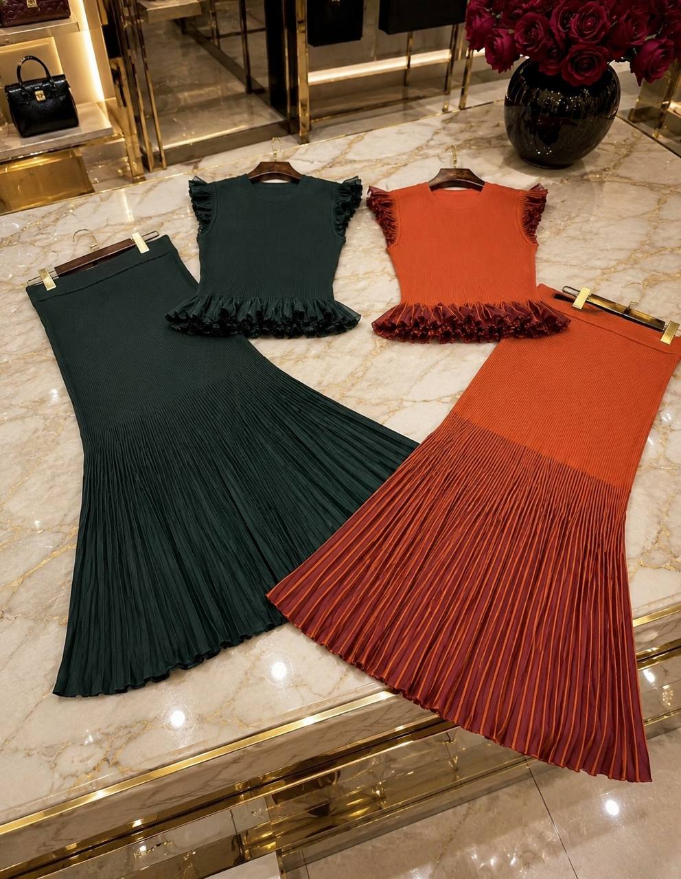 Seraphina Bordeaux Set