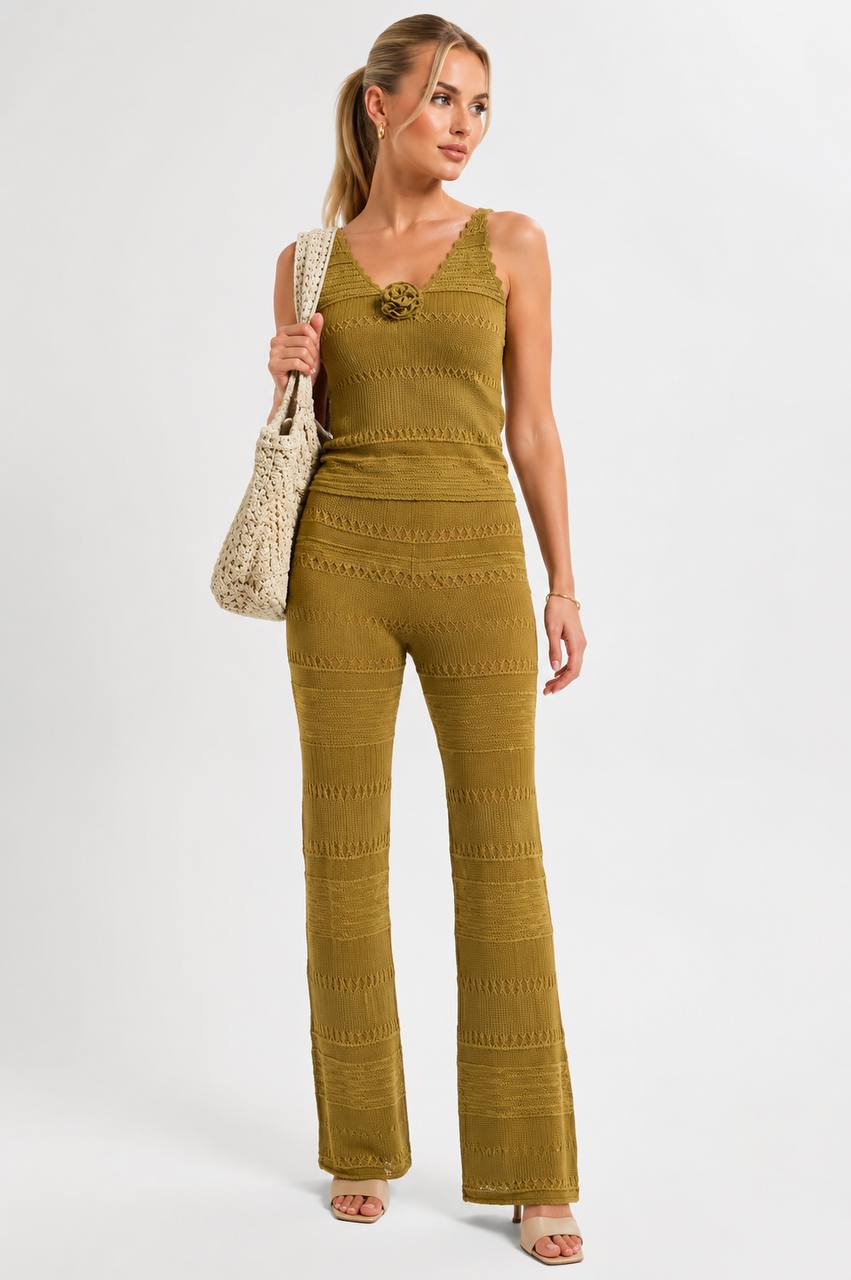 Golden Dune Knit Set