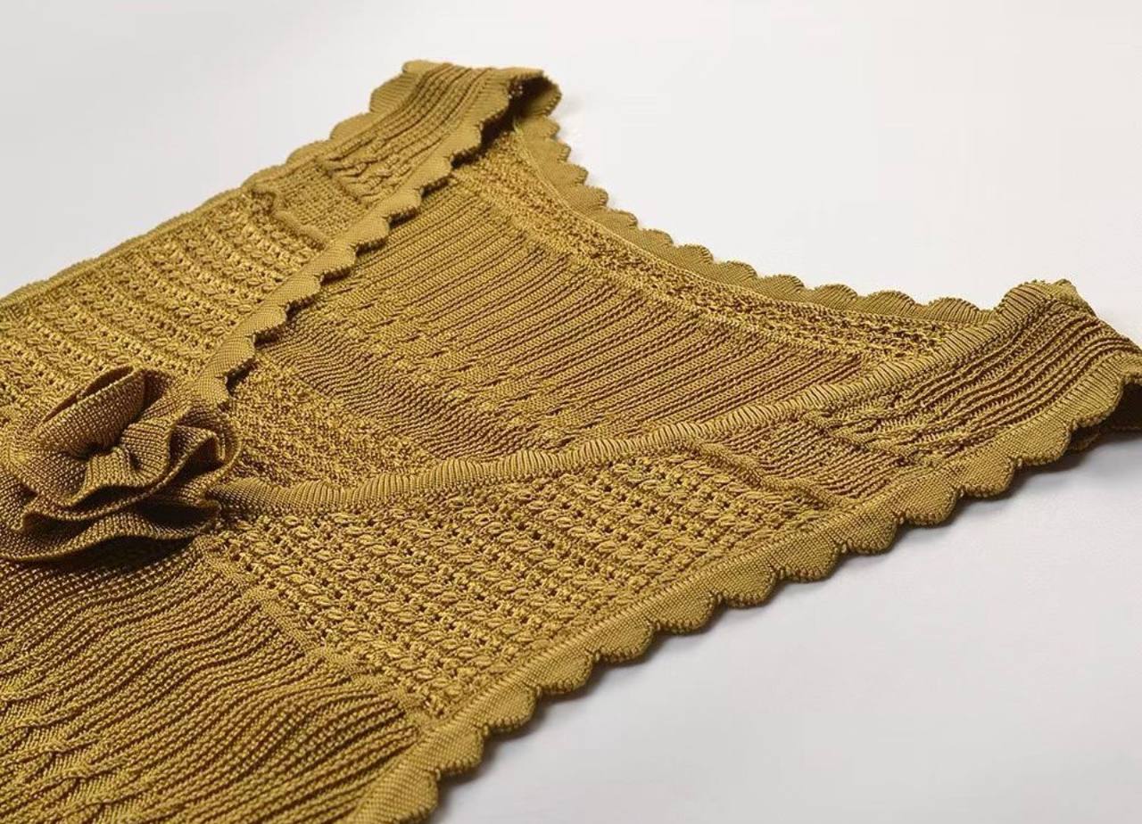 Golden Dune Knit Set