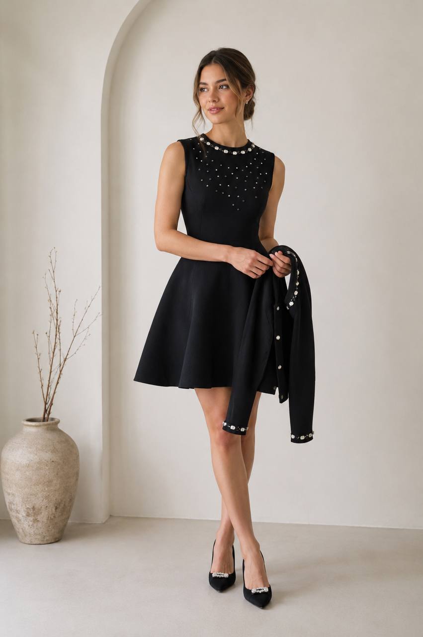 NOIR BELLE DRESS SET