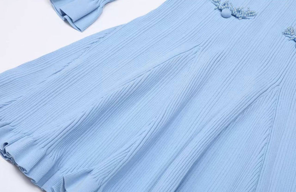 Celeste Knit Couture Dress