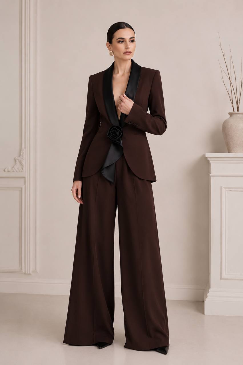 Rosetta Noir Power Suit Set