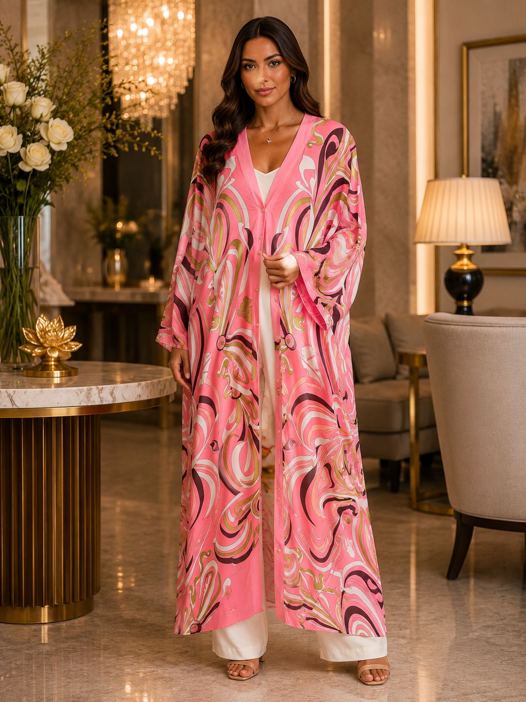 Azure Riviera Kaftan