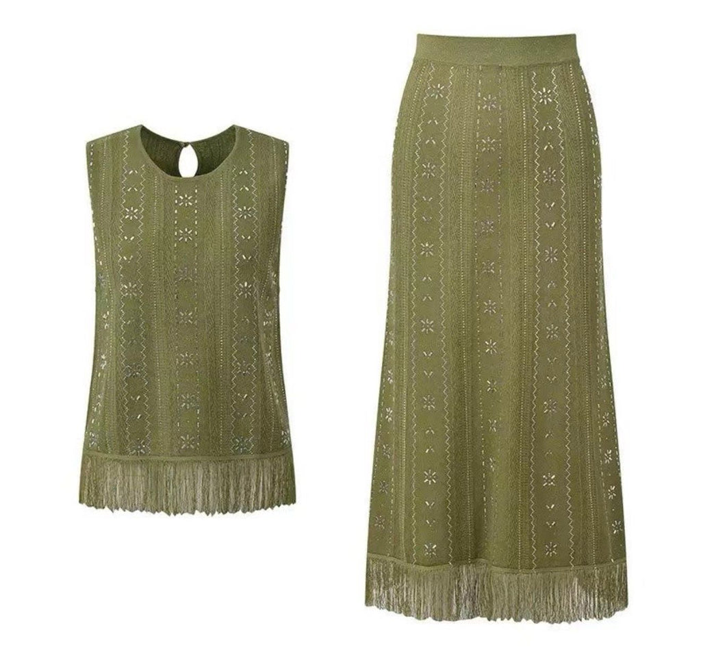 Olivia Fringe Luxe Set