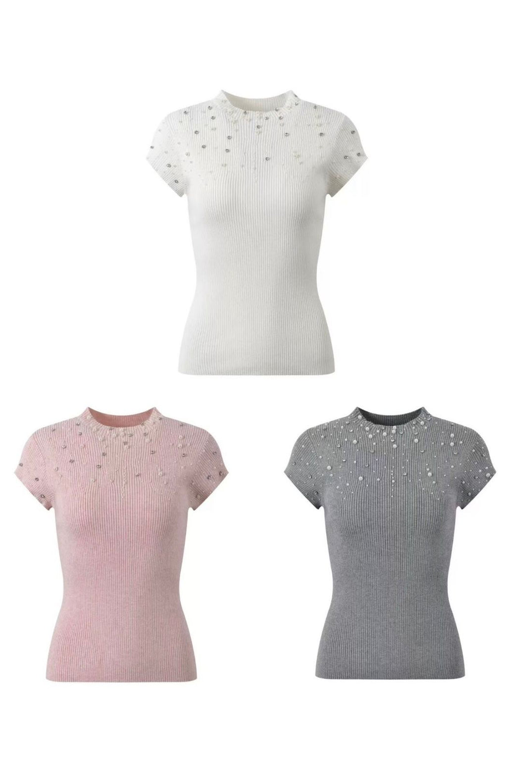 Pearl Lumière Knit Top