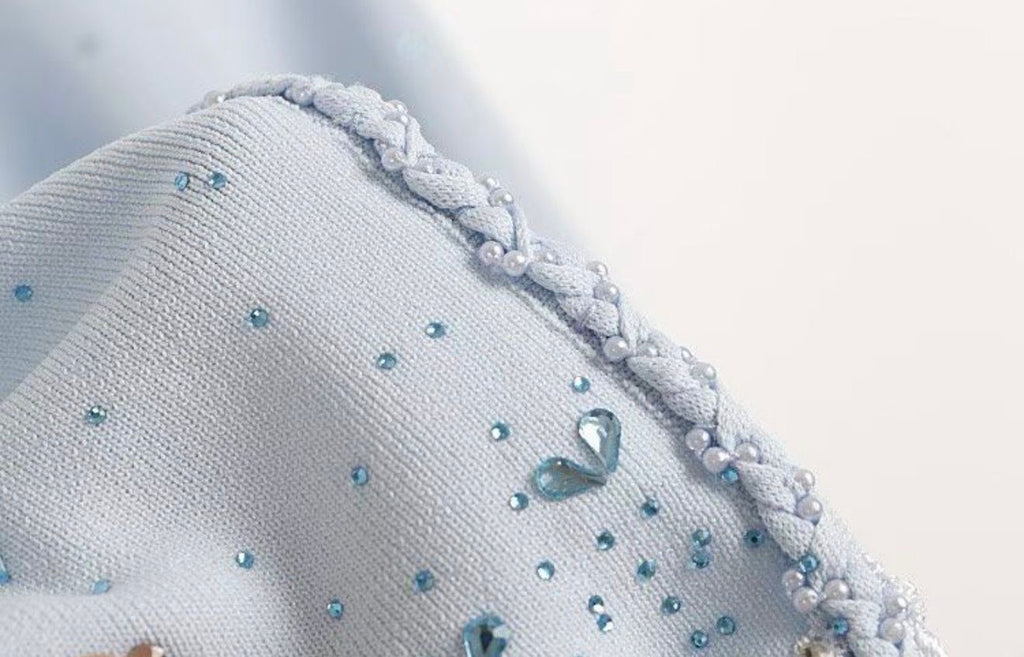 Celeste Crystal Knit Ensemble