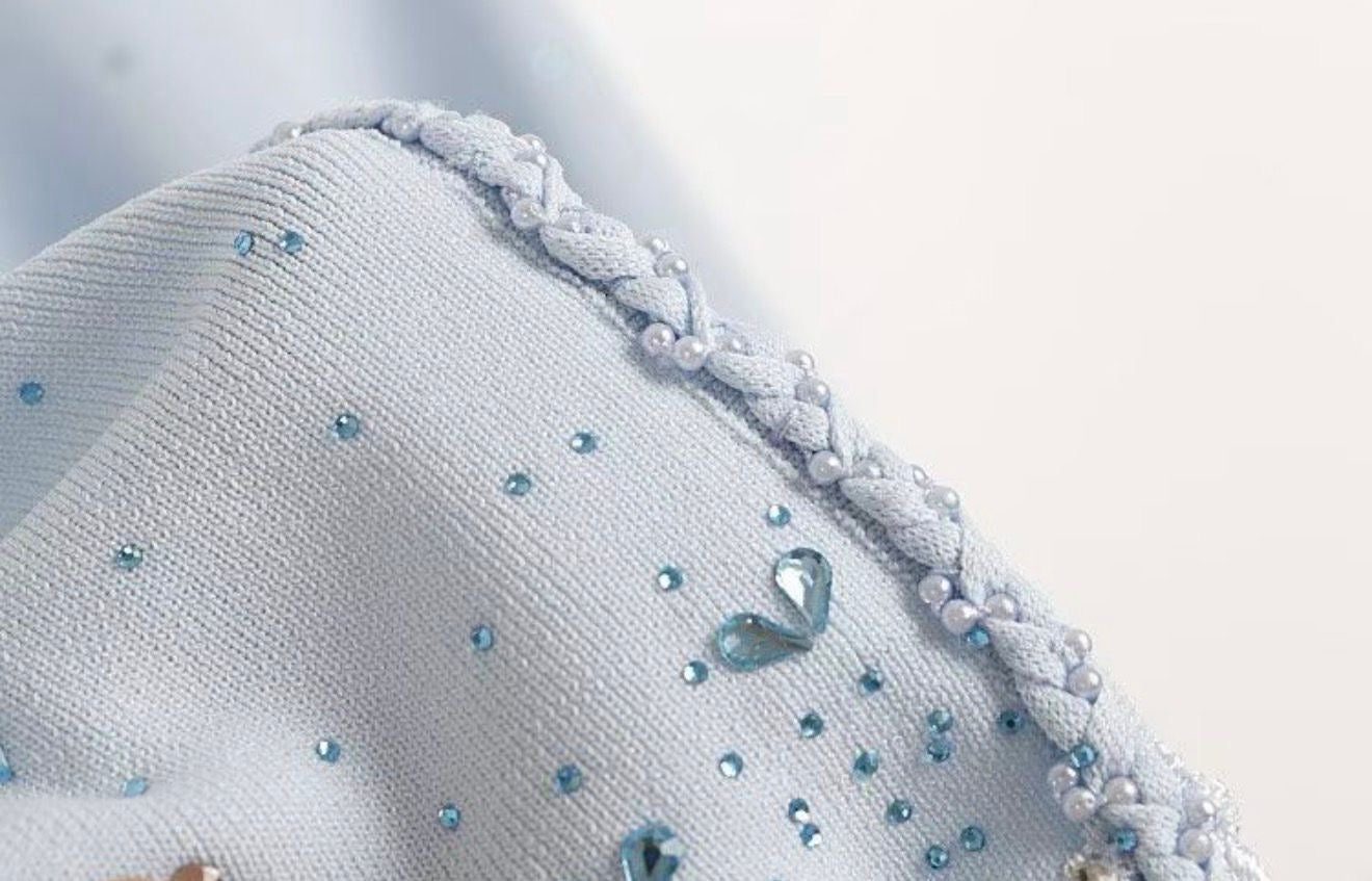 Celeste Crystal Knit Ensemble