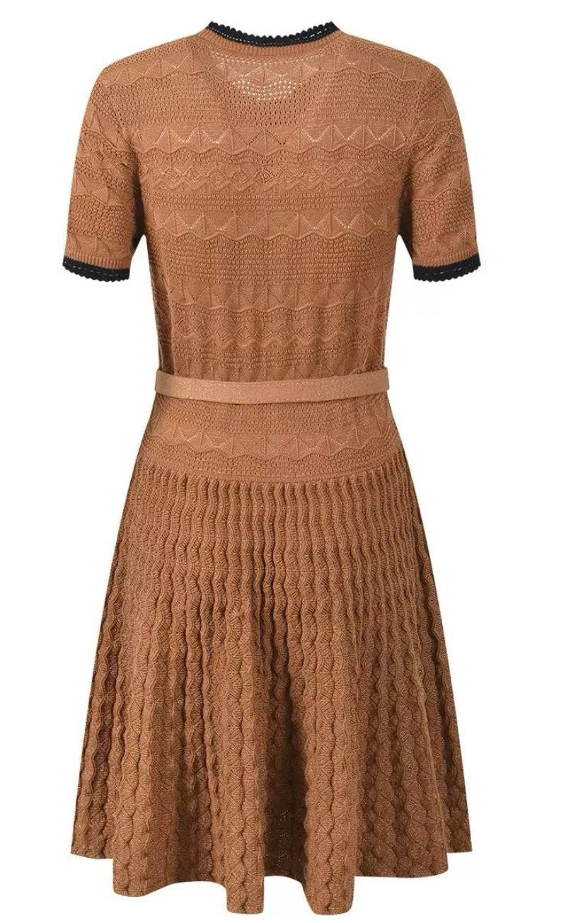 Amélie Knit Couture Dress