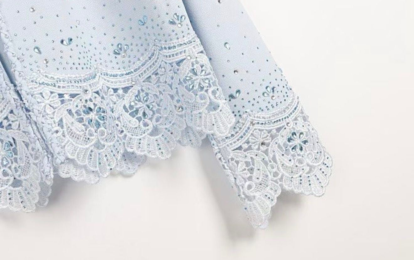 Celeste Crystal Knit Ensemble