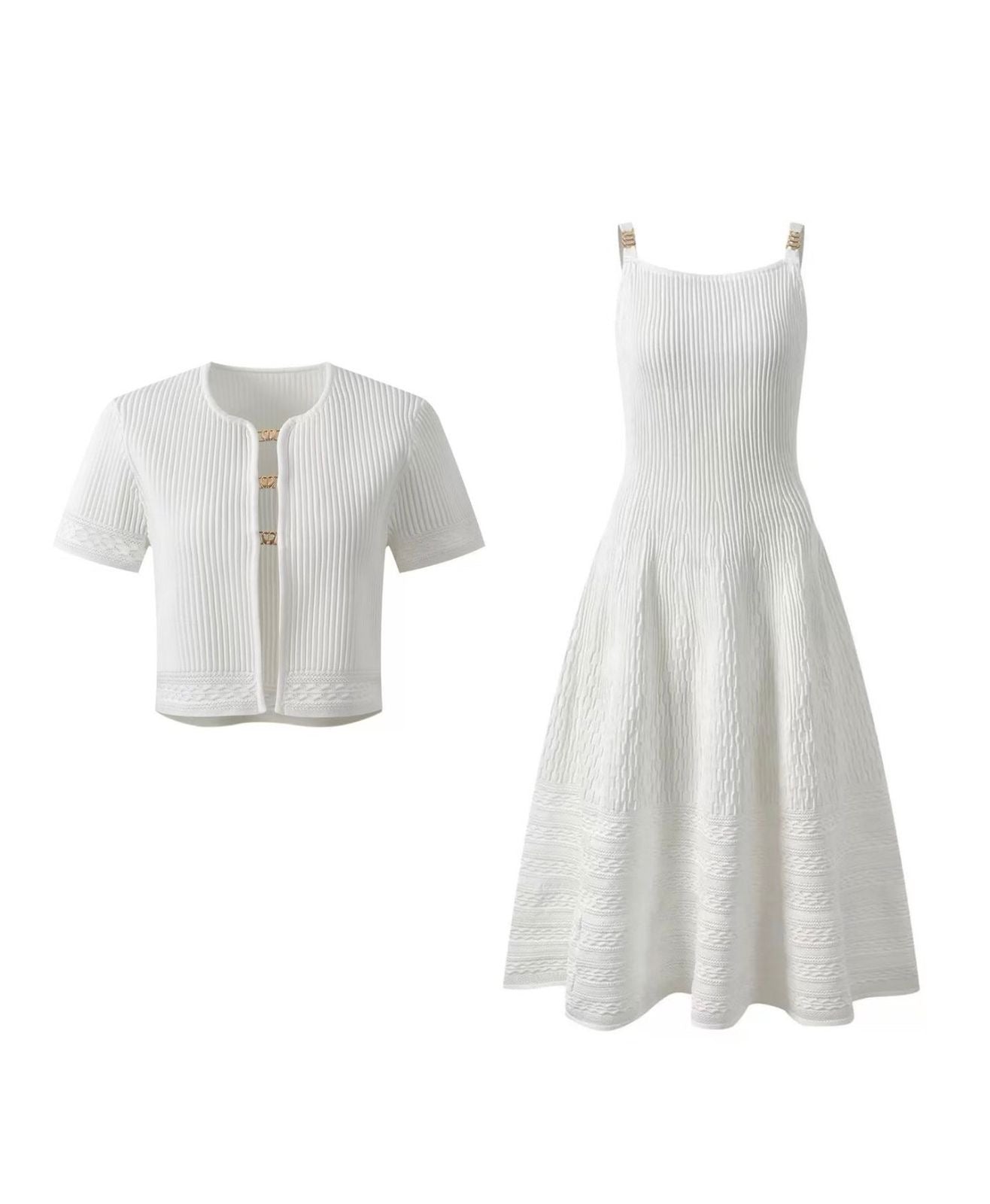 Grace Knit Dress Set