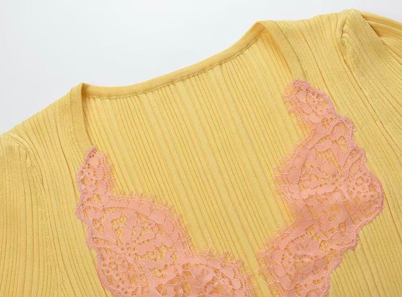Rosalie Lace Knit Top