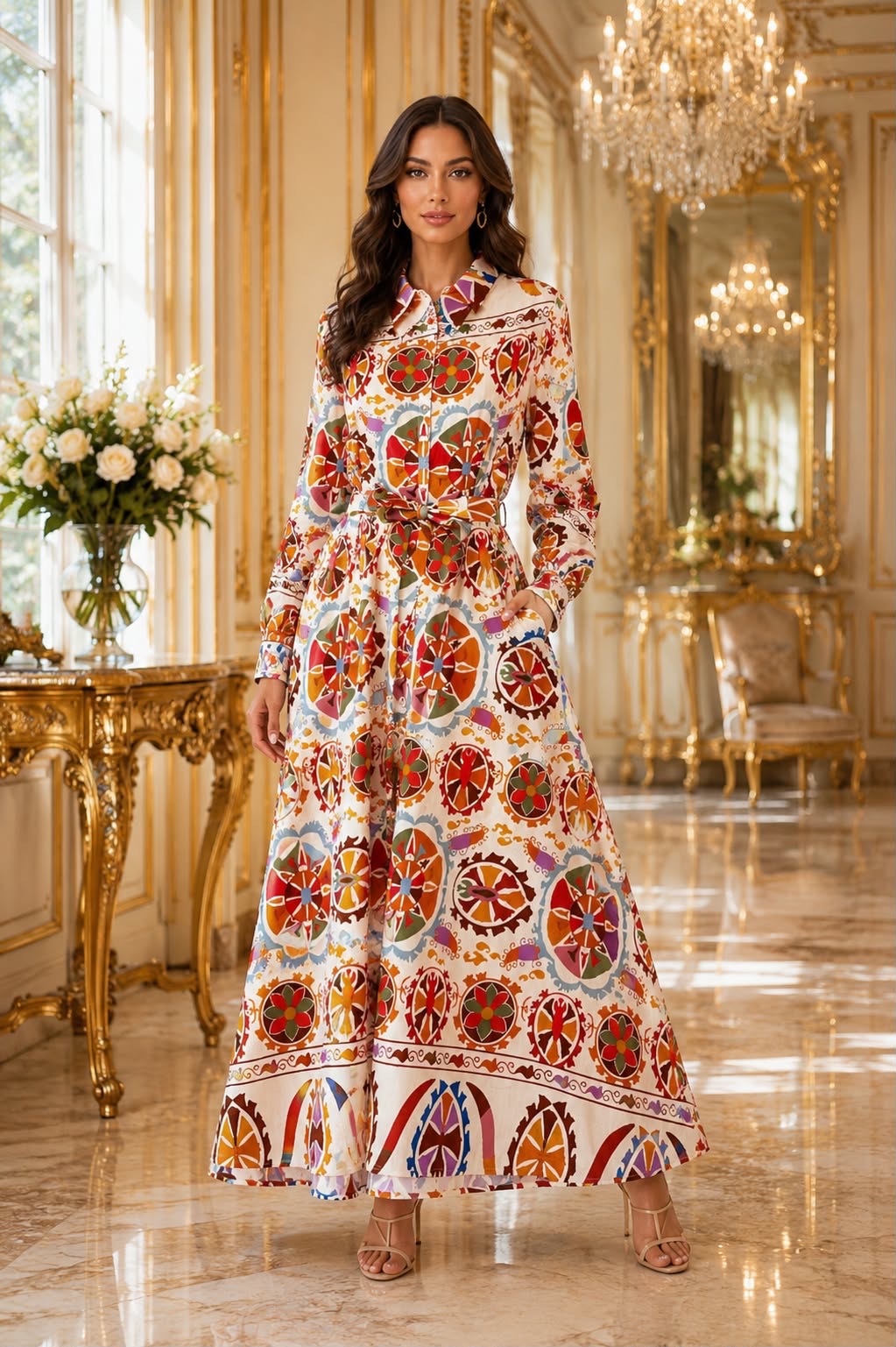 Verona Linen Dress