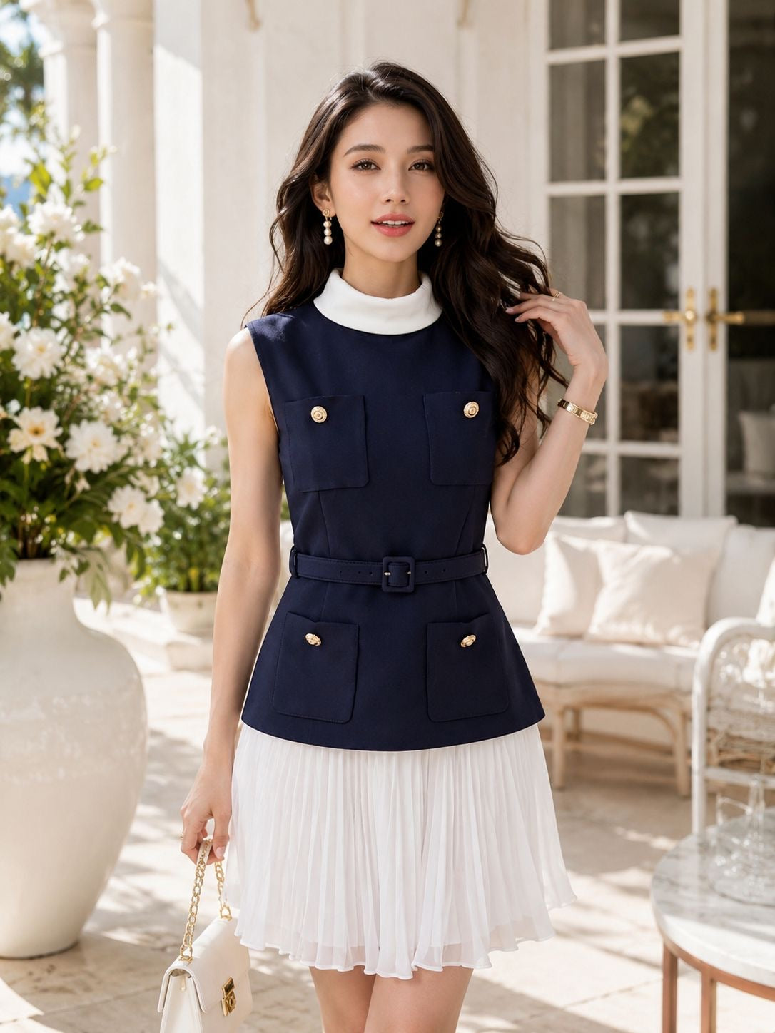 Royal Riviera Dress