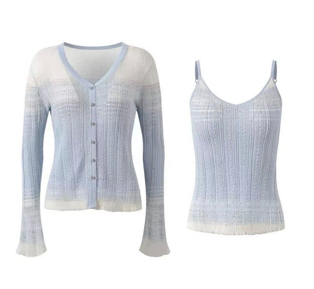 Azure Élégance Twinset