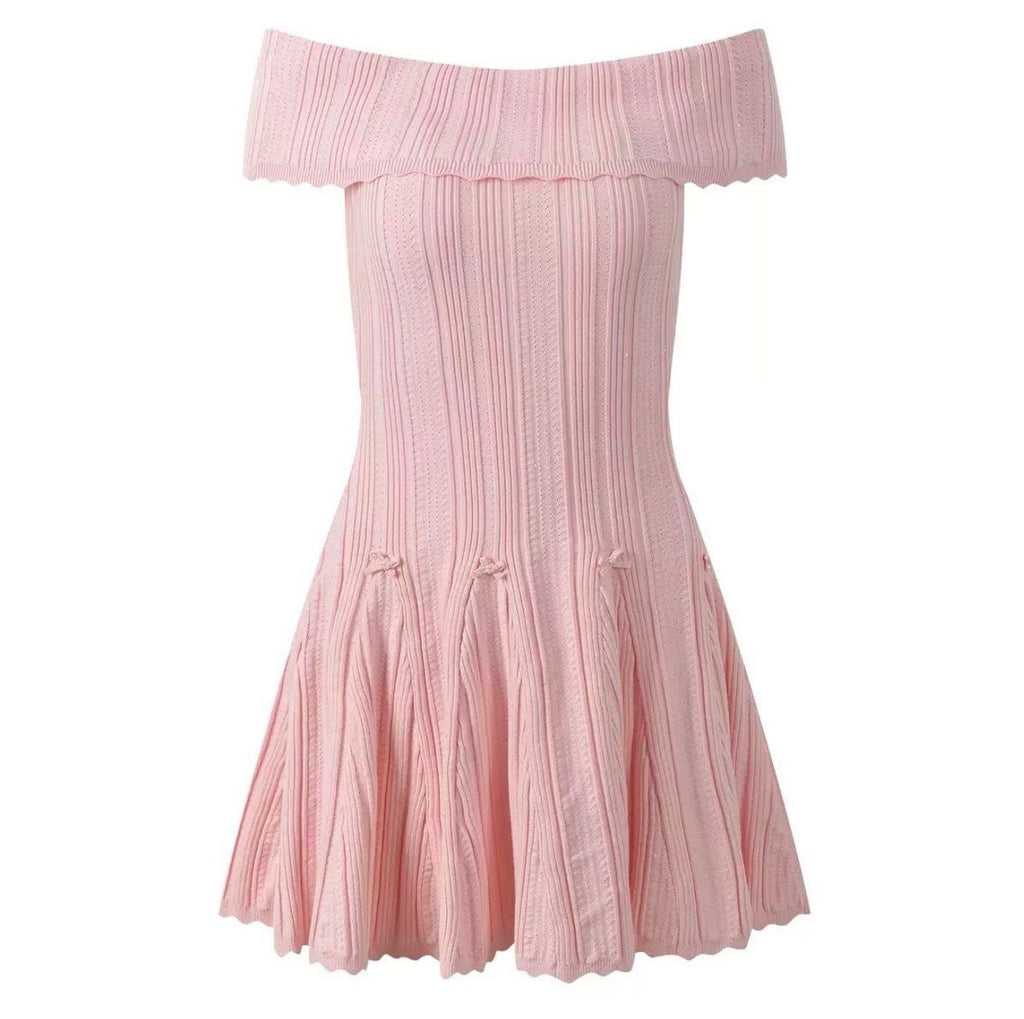 Monaco Rose Knit Dress