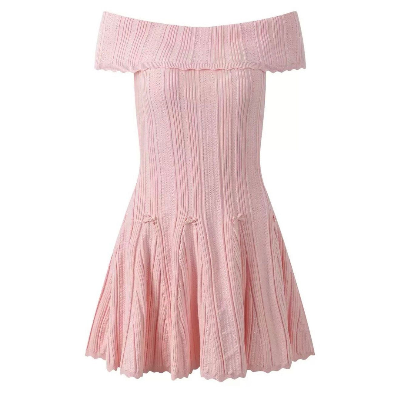 Monaco Rose Knit Dress