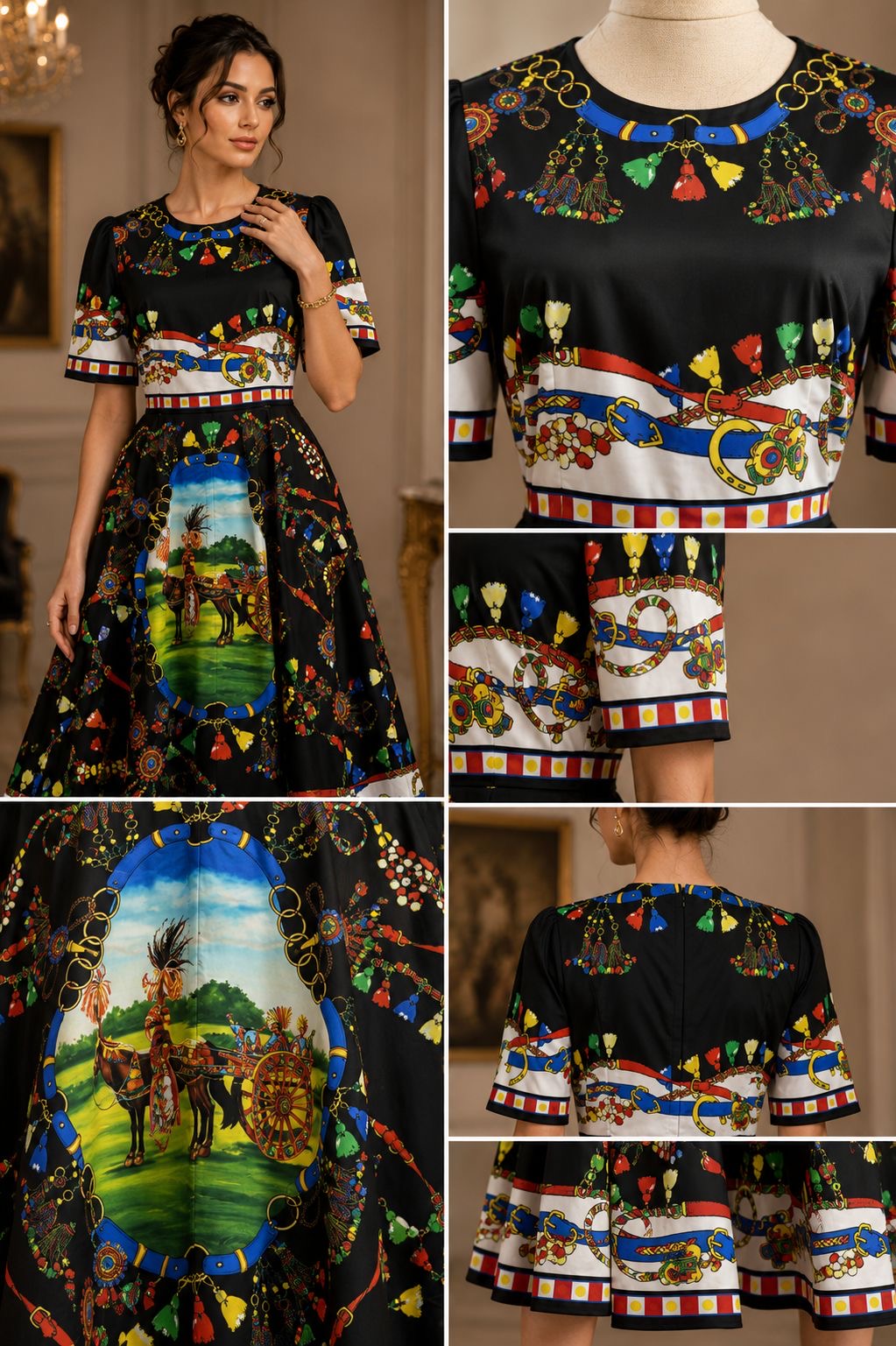 Bellissima Carrozza Dress