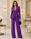 Imperial Amethyst Couture Suit