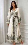 Ivory Botanica Cotton Dress