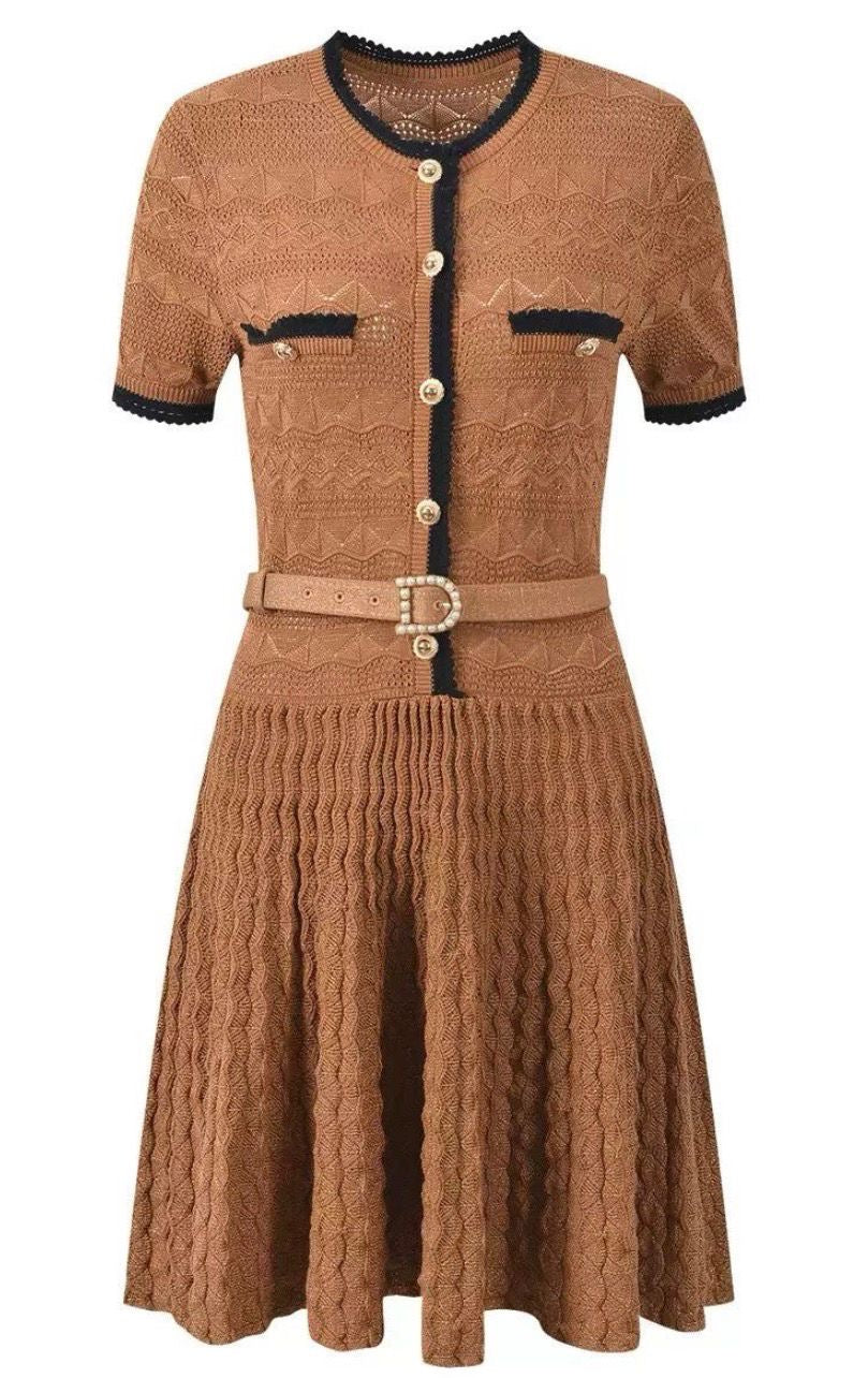 Amélie Knit Couture Dress