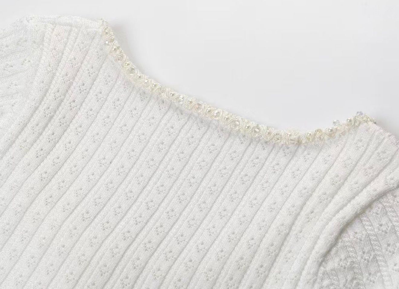 Chantilly Pearl Knit Dress