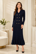 Midnight Royale Knit Dress