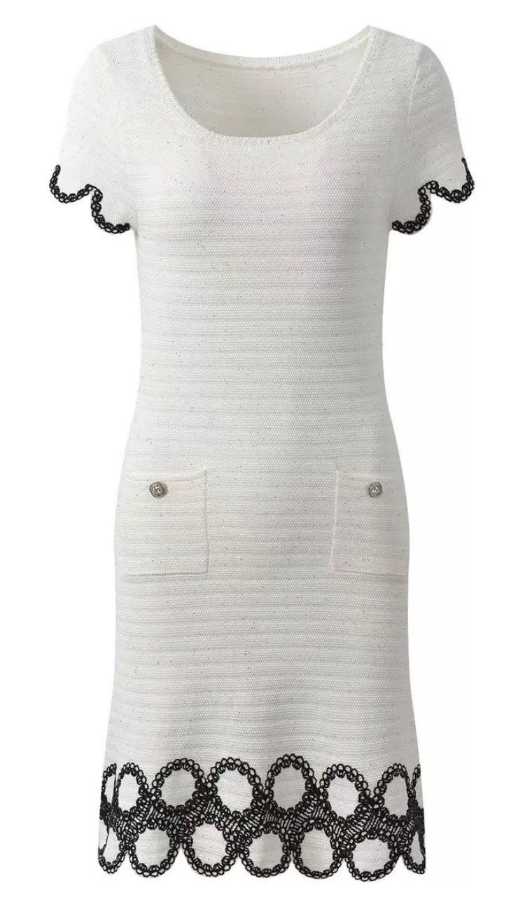 Monaco Elegance Knit Dress