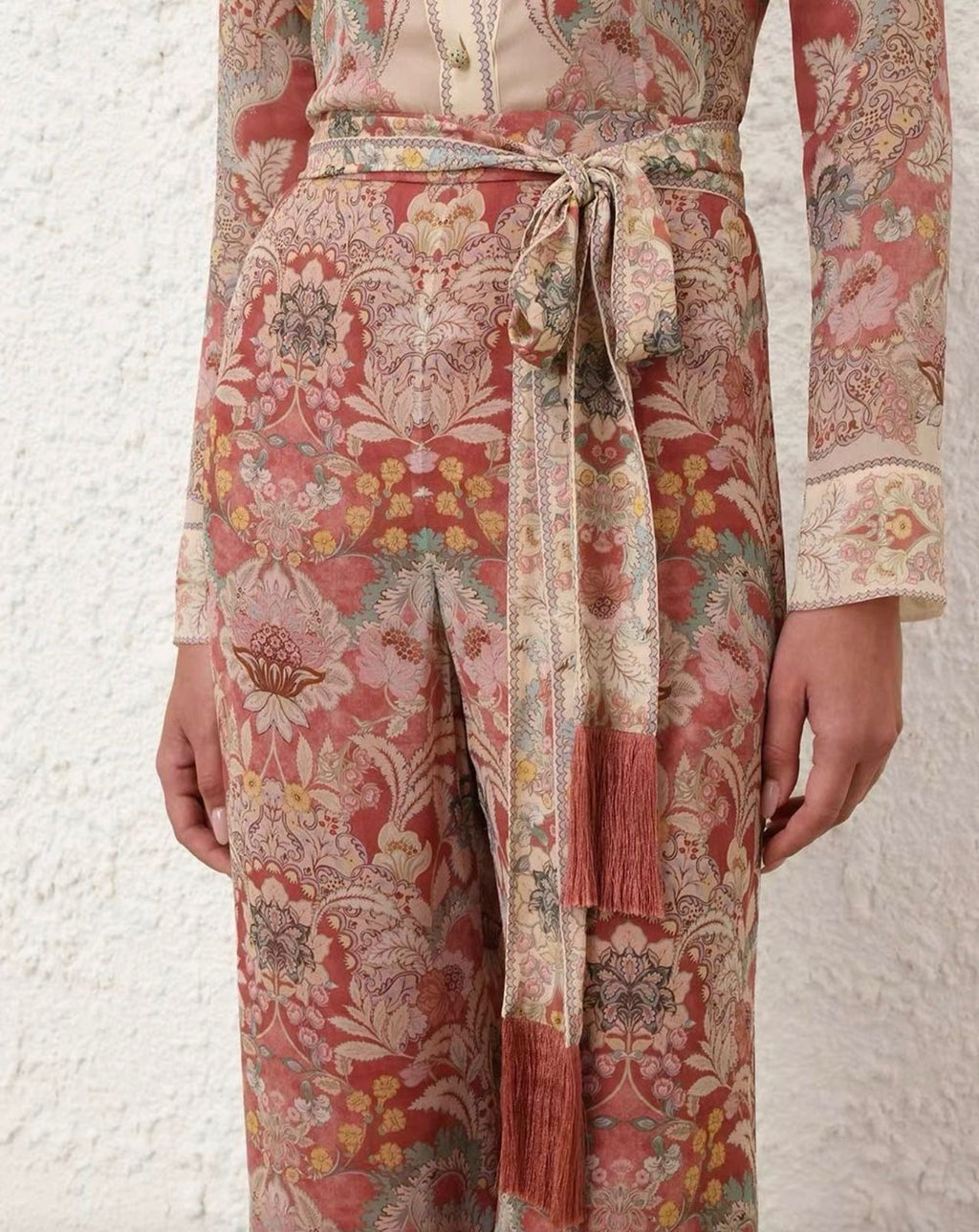 The Rosé Palais Silk Ensemble