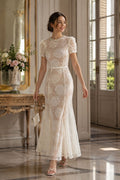LUXURES Étoile Lace Gown