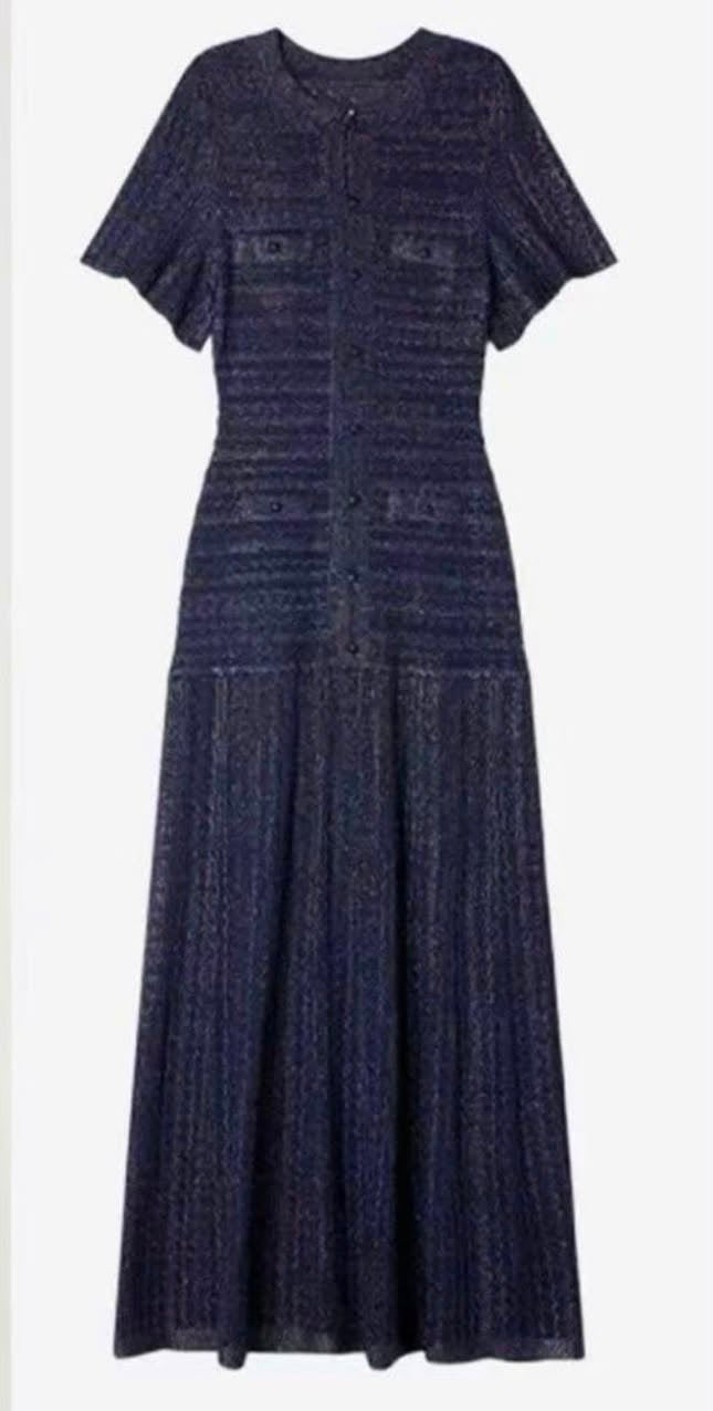 Luna Crystal Knit Dress