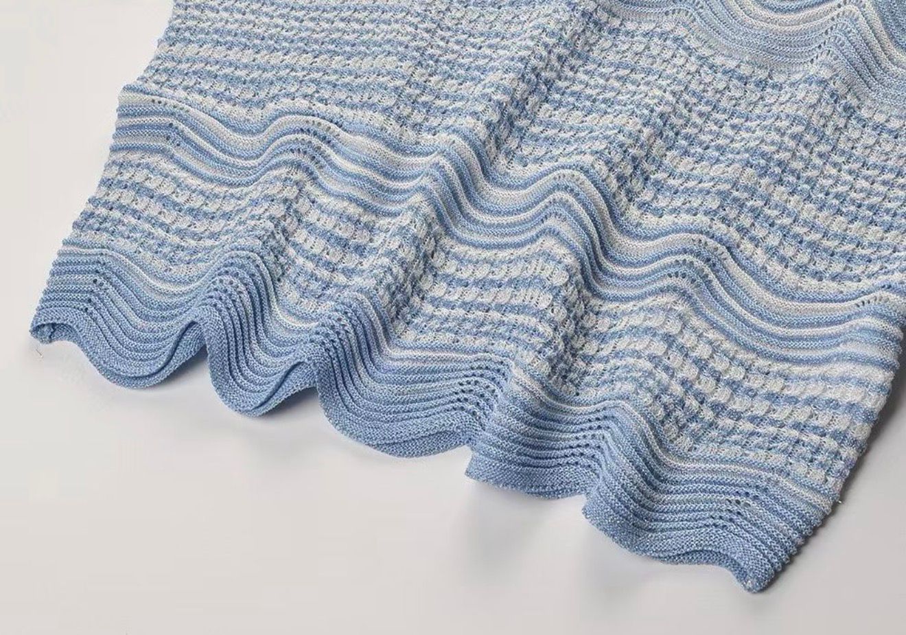 Azure Wave Knit Set