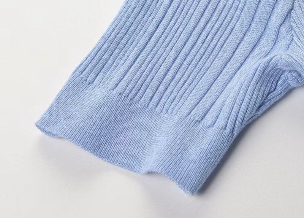 Sky Pearl Knit Dress