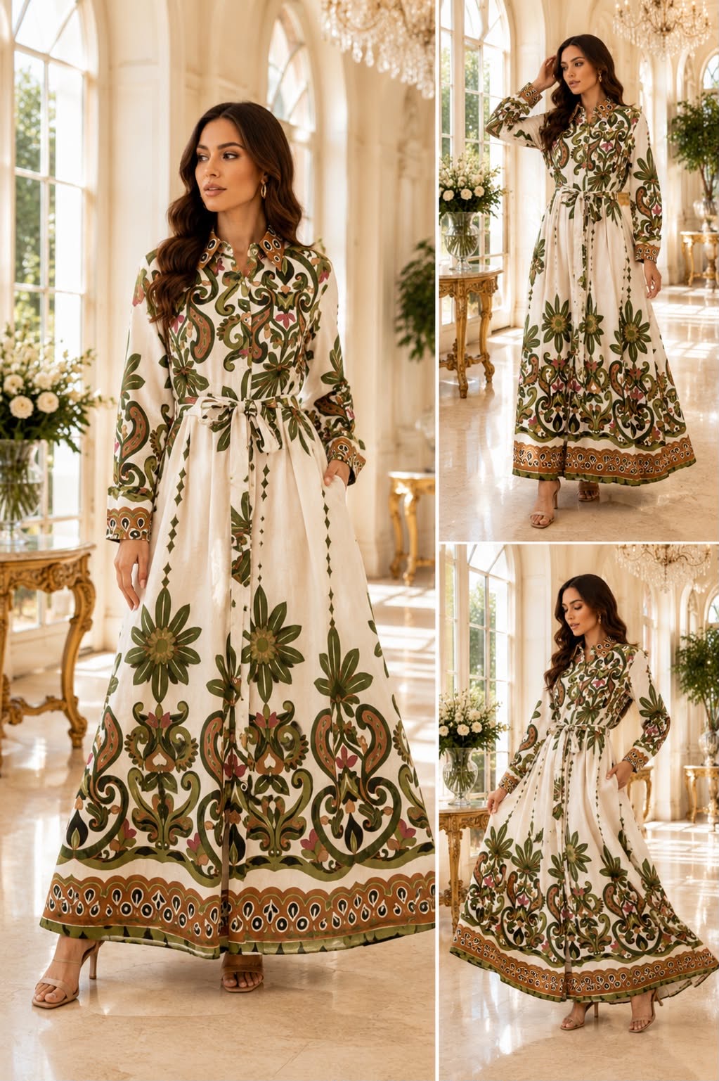 Verona Linen Dress