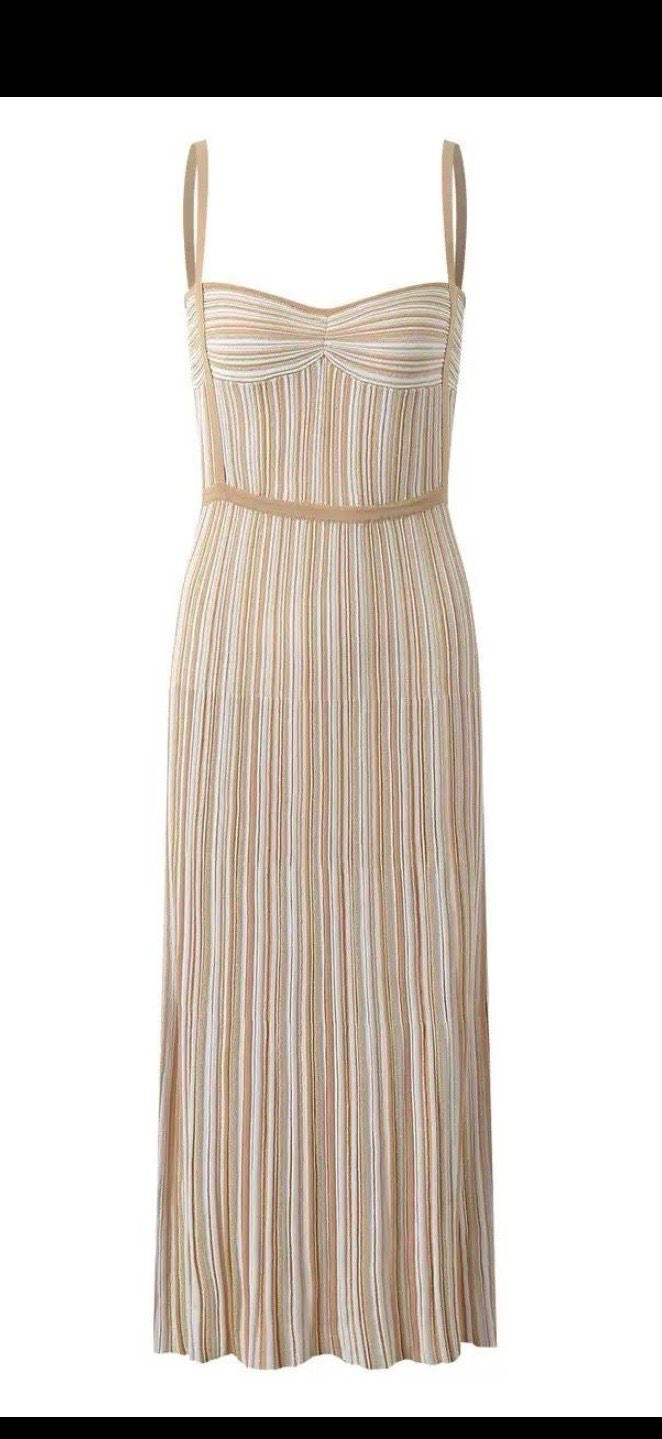 Champagne Glow Maxi Dress