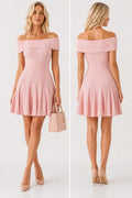 Monaco Rose Knit Dress