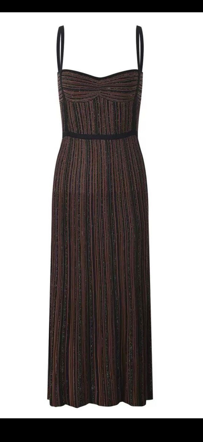 Champagne Glow Maxi Dress