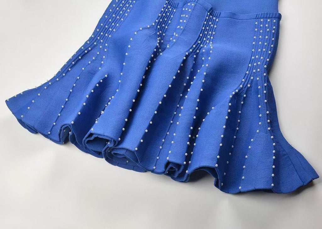 Sapphire Sculpt Knit Dress
