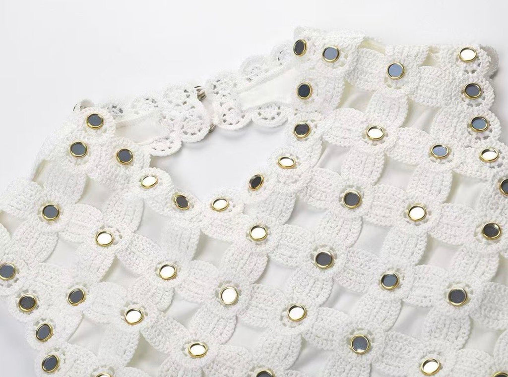 Mirror Bloom Couture Dress