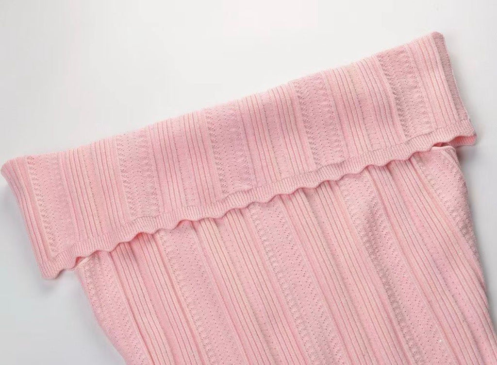 Monaco Rose Knit Dress