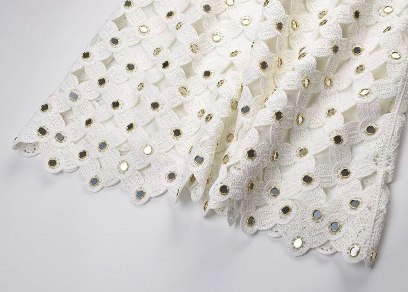 Mirror Bloom Couture Dress